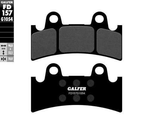 GALFER KLOCKI HAMULCOWE KH190 PÓŁMETALICZNE GALFER KLOCKI HAMULCOWE KH190 PÓŁMETALICZNE