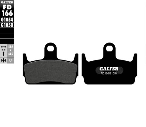 GALFER KLOCKI HAMULCOWE KH234 PÓŁMETALICZNE SKUTERY GALFER KLOCKI HAMULCOWE KH234 PÓŁMETALICZNE SKUTERY