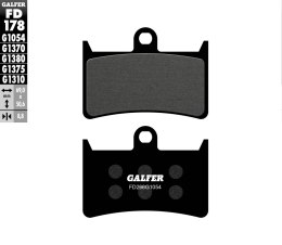 GALFER KLOCKI HAMULCOWE KH252 / KH380 PÓŁMETALICZNE