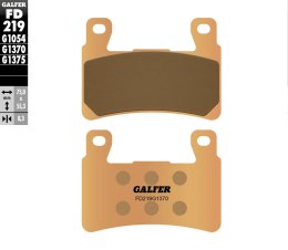 GALFER KLOCKI HAMULCOWE KH265 / KH296 SPIEK METALICZNY (ZŁOTE) STREET