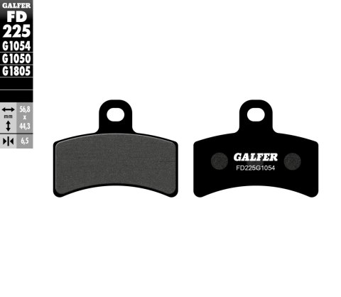 GALFER KLOCKI HAMULCOWE KH291 PÓŁMETALICZNE GAS GAS GALFER KLOCKI HAMULCOWE KH291 PÓŁMETALICZNE GAS GAS
