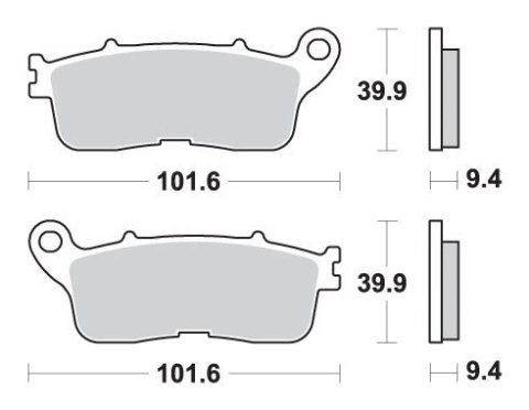 GALFER KLOCKI HAMULCOWE KH636 SPIEK METALICZNY (ZŁOTE) STREET TYŁ GALFER KLOCKI HAMULCOWE KH636 SPIEK METALICZNY (ZŁOTE) STREET TYŁ