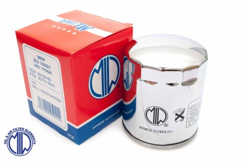 MIW (MEIWA) FILTR OLEJU HARLEY-DAVIDSON, CHROMOWANY (HF171C) (50) MIW (MEIWA) FILTR OLEJU HARLEY-DAVIDSON, CHROMOWANY (HF171C) (50)