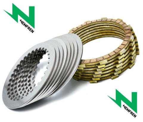 NEWFREN TARCZE SPRZĘGŁOWE Z PRZEKŁADKAMI KAWASAKI ZX-6R NINJA 600 '94-'04; Z 750R '04-'12; Z 800 '07-'16 (EBS4503) - ZASTEPUJĄ F NEWFREN TARCZE SPRZĘGŁOWE Z PRZEKŁADKAMI KAWASAKI ZX-6R NINJA 600 '94-'04; Z 750R '04-'12; Z 800 '07-'16 (EBS4503) - ZASTEPUJĄ F