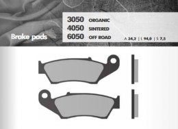 BRENTA KLOCKI HAMULCOWE KH185 SPIEK METALICZNY (ZŁOTE) OFF ROAD CR/CRF/KX/KXF/RM/RMZ/YZ/YZF PRZÓD (FT 6050)