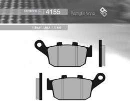 BRENTA KLOCKI HAMULCOWE KH496 SPIEK METALICZNY (ZŁOTE) HONDA CB 500R/X '13-'16, CB 650F '14-'16, CBR 650/CTX 700 TYŁ (FT 4155)