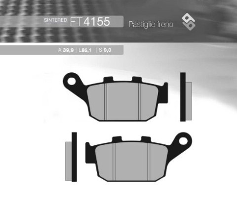 BRENTA KLOCKI HAMULCOWE KH496 SPIEK METALICZNY (ZŁOTE) HONDA CB 500R/X '13-'16, CB 650F '14-'16, CBR 650/CTX 700 TYŁ (FT 4155) BRENTA KLOCKI HAMULCOWE KH496 SPIEK METALICZNY (ZŁOTE) HONDA CB 500R/X '13-'16, CB 650F '14-'16, CBR 650/CTX 700 TYŁ (FT 4155)
