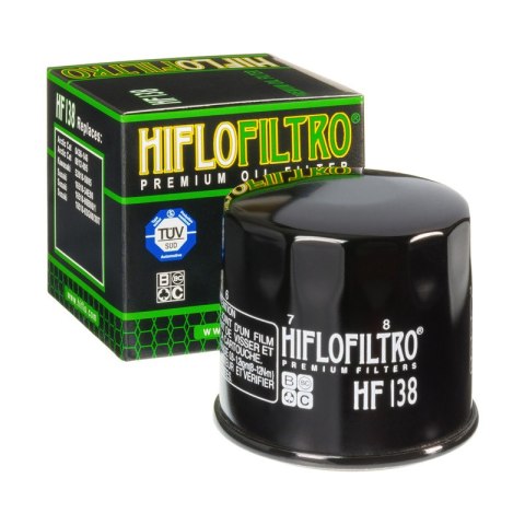 HIFLO FILTR OLEJU HF 138 GSX/GSXR/SV/TL/VZ/VS/DL (50) HIFLO FILTR OLEJU HF 138 GSX/GSXR/SV/TL/VZ/VS/DL (50)