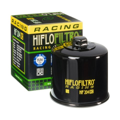 HIFLO FILTR OLEJU HF 204 RACING HONDA/ KAWASAKI/ YAMAHA NAKRĘTKA 17MM (50) HIFLO FILTR OLEJU HF 204 RACING HONDA/ KAWASAKI/ YAMAHA NAKRĘTKA 17MM (50)