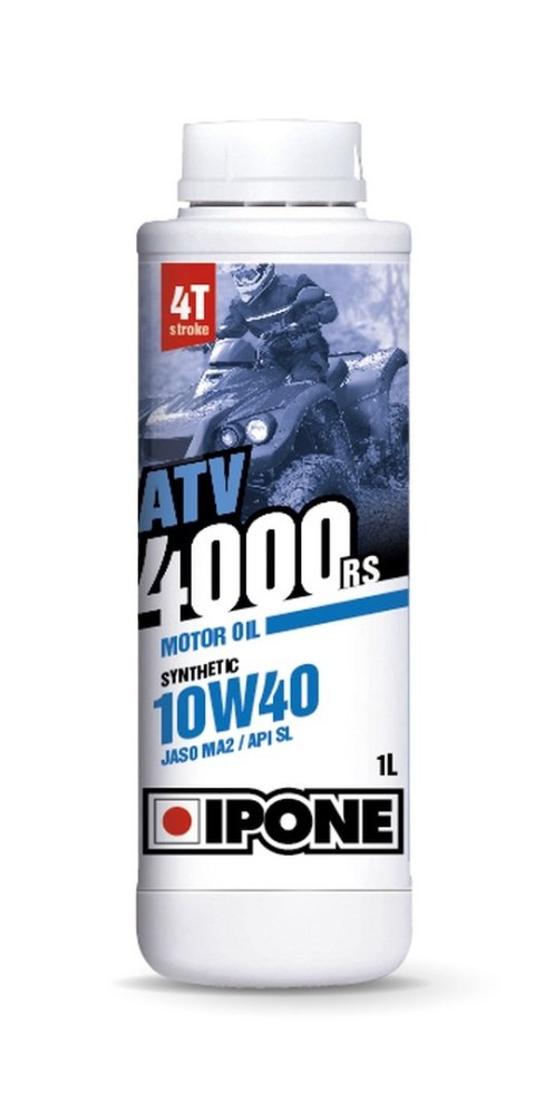 IPONE ATV 4000 RS 10W40 OLEJ SILNIKOWY SEMISYNTETYK 1L (AKC) (15) IPONE ATV 4000 RS 10W40 OLEJ SILNIKOWY SEMISYNTETYK 1L (AKC) (15)