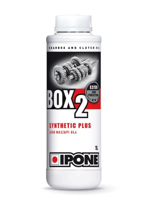 IPONE BOX 2 SYNTHESIS OLEJ PRZEKŁADNIOWY DO SKRZYNI BIEGÓW SYNTHETIC PLUS 1L IPONE BOX 2 SYNTHESIS OLEJ PRZEKŁADNIOWY DO SKRZYNI BIEGÓW SYNTHETIC PLUS 1L