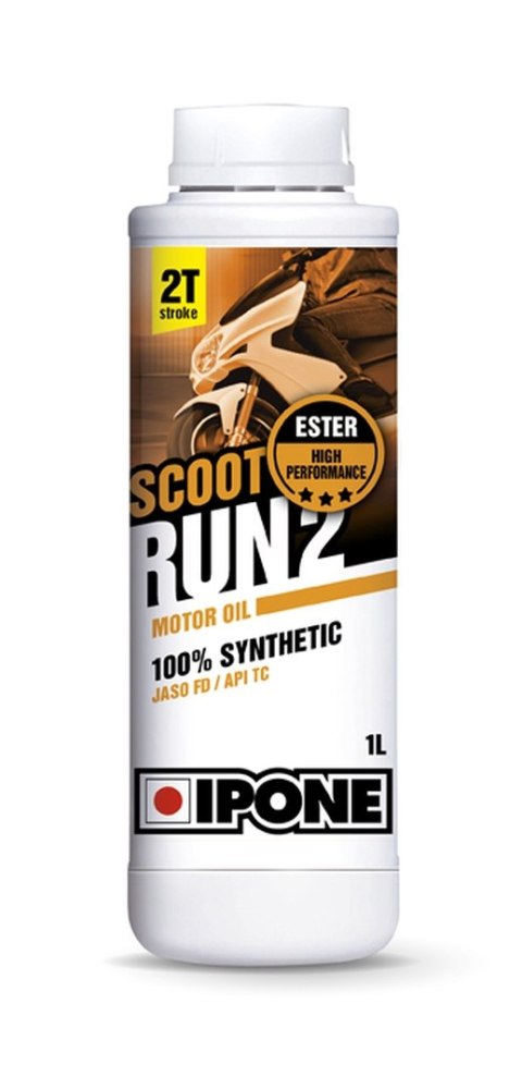 IPONE SCOOT RUN 2 2T OLEJ DO DOZOWNIKA 100% SYNTETYK 1L (AKC) (15) IPONE SCOOT RUN 2 2T OLEJ DO DOZOWNIKA 100% SYNTETYK 1L (AKC) (15)