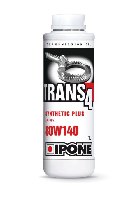 IPONE TRANS 4 OLEJ PRZEKŁADNIOWY 80W140 1 L SYNTETIC PLUS (AKC) (15) IPONE TRANS 4 OLEJ PRZEKŁADNIOWY 80W140 1 L SYNTETIC PLUS (AKC) (15)