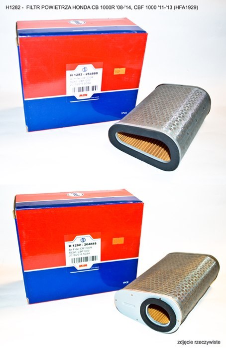 MIW (MEIWA) FILTR POWIETRZA HONDA CB 1000R '08-'14, CBF 1000 '11-'13 (HFA1929) MIW (MEIWA) FILTR POWIETRZA HONDA CB 1000R '08-'14, CBF 1000 '11-'13 (HFA1929)
