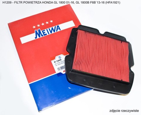 MIW (MEIWA) FILTR POWIETRZA HONDA GL 1800 01-16, GL 1800B F6B`13-16 (HFA1921) MIW (MEIWA) FILTR POWIETRZA HONDA GL 1800 01-16, GL 1800B F6B`13-16 (HFA1921)