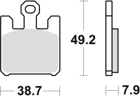 TRW ZF KLOCKI HAMULCOWE KH369 SINTER STREET KAWASAKI ZX6RR 03-06, ZX6R 636 03-06, PRZÓD (PROMOCJA) TRW ZF KLOCKI HAMULCOWE KH369 SINTER STREET KAWASAKI ZX6RR 03-06, ZX6R 636 03-06, PRZÓD (PROMOCJA)
