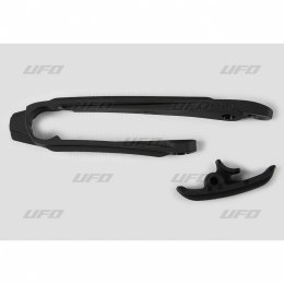 UFO ŚLIZG ŁAŃCUCHA (MAŁY I DUŻY) KTM EXC/EXCF TPI '12-'20 KOLOR CZARNY
