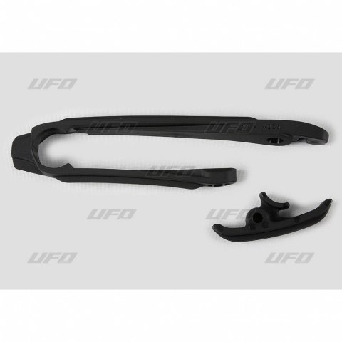 UFO ŚLIZG ŁAŃCUCHA (MAŁY I DUŻY) KTM EXC/EXCF TPI '12-'20 KOLOR CZARNY UFO ŚLIZG ŁAŃCUCHA (MAŁY I DUŻY) KTM EXC/EXCF TPI '12-'20 KOLOR CZARNY
