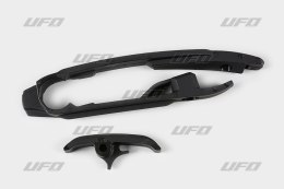 UFO ŚLIZG ŁAŃCUCHA (MAŁY I DUŻY) KTM SX/SXF '16-'21 (Z WYJĄTKIEM SX 250 '16), KOLOR CZARNY