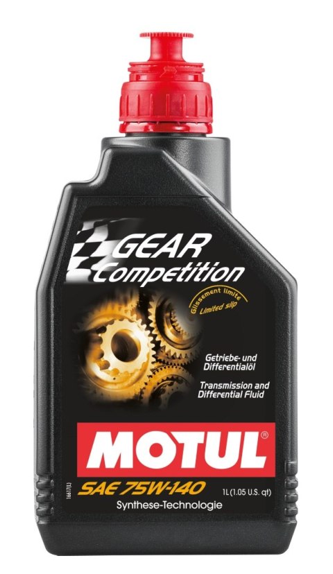 MOTUL GEAR COMPET 75W140 1L OLEJ PRZEKŁADNIOWY, SYNTETYCZNY MOTUL GEAR COMPET 75W140 1L OLEJ PRZEKŁADNIOWY, SYNTETYCZNY