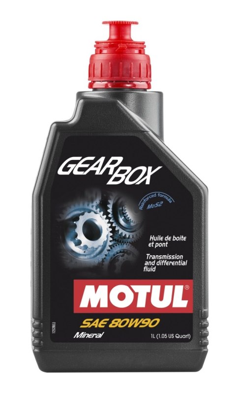 MOTUL GEARBOX 80W90 1L OLEJ PRZEKŁADNIOWY MINERALNY MOTUL GEARBOX 80W90 1L OLEJ PRZEKŁADNIOWY MINERALNY