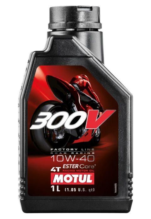 MOTUL OLEJ SILNIK 300V 4T FL ROAD RACING 10W40 1L (SYNTETYCZNY) MOTUL OLEJ SILNIK 300V 4T FL ROAD RACING 10W40 1L (SYNTETYCZNY)