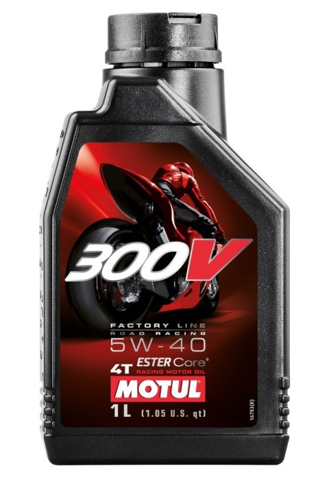 MOTUL OLEJ SILNIK 300V 4T FL ROAD RACING 5W40 1L (SYNTETYCZNY) MOTUL OLEJ SILNIK 300V 4T FL ROAD RACING 5W40 1L (SYNTETYCZNY)