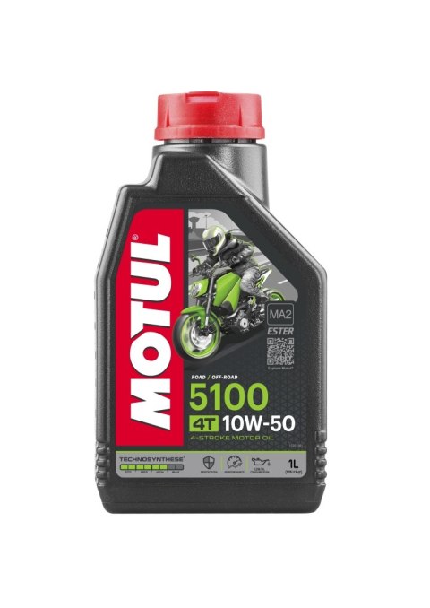 MOTUL OLEJ SILNIK 5100 4T ESTER 10W50 1L MOTUL OLEJ SILNIK 5100 4T ESTER 10W50 1L