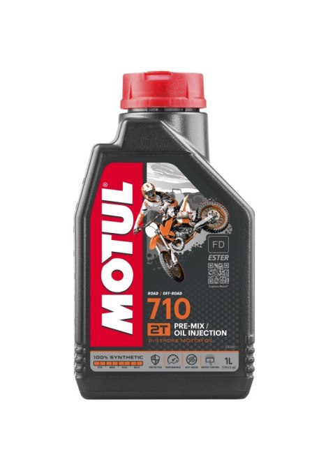MOTUL OLEJ SILNIK 710 2T 1L (SYNTETYCZNY) MOTUL OLEJ SILNIK 710 2T 1L (SYNTETYCZNY)