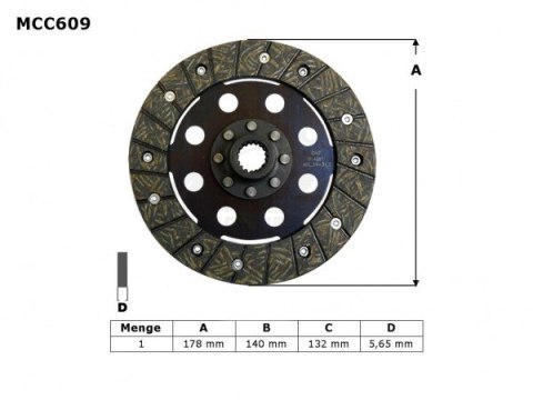 TRW ZF TARCZA SPRZĘGŁOWA BMW R 1200 GS / ADV / R / RT / RS 04 -14,