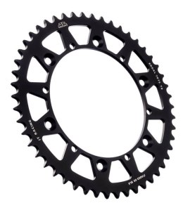 GROSSKOPF WYPRZEDAŻ ZĘBATKA TYLNA ALUMINIOWA KOLOR SREBRNY 856 50 (85650) YAMAHA YZ 125/250 '88-'98 YZF/WRF -'98 (JTA853.50)