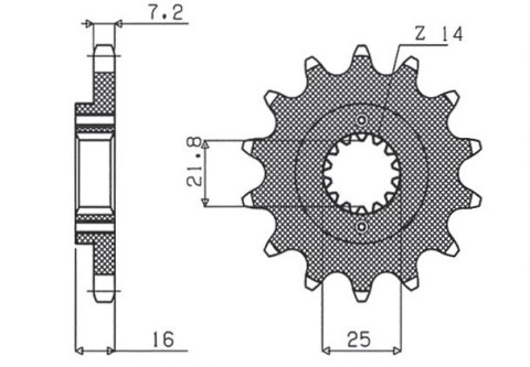 SUNSTAR ZĘBATKA PRZEDNIA 2050 15 DUCATI 796/916/944/996 (JTF740.15) (ŁAŃC. 525) (205015JT) SUNSTAR ZĘBATKA PRZEDNIA 2050 15 DUCATI 796/916/944/996 (JTF740.15) (ŁAŃC. 525) (205015JT)