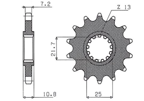 SUNSTAR ZĘBATKA PRZEDNIA 2142 16 YAMAHA R6 '06-'16 (JTF1586.16) (ŁAŃC. 525) (214216JT) SUNSTAR ZĘBATKA PRZEDNIA 2142 16 YAMAHA R6 '06-'16 (JTF1586.16) (ŁAŃC. 525) (214216JT)