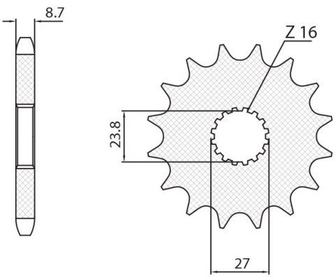 SUNSTAR ZĘBATKA PRZEDNIA 2190 17 SUZUKI GSXR 1000 '09-'15, HAYABUSA '08-'15, B-KING '08-'12 (JTF423.17) (ŁAŃC. 530) (219017JT) SUNSTAR ZĘBATKA PRZEDNIA 2190 17 SUZUKI GSXR 1000 '09-'15, HAYABUSA '08-'15, B-KING '08-'12 (JTF423.17) (ŁAŃC. 530) (219017JT)