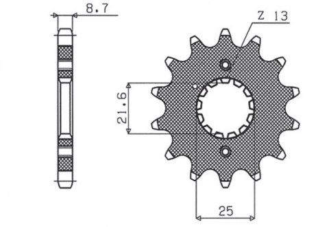 SUNSTAR ZĘBATKA PRZEDNIA 513 16 KAWASAKI/SUZUKI/YAMAHA/CAGIVA (JTF513.16) (ŁAŃC. 530) (51316JT) SUNSTAR ZĘBATKA PRZEDNIA 513 16 KAWASAKI/SUZUKI/YAMAHA/CAGIVA (JTF513.16) (ŁAŃC. 530) (51316JT)