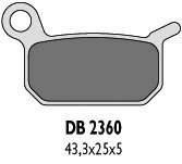 DELTA BRAKING KLOCKI HAMULCOWE KH325 KTM 50/60 TYŁ - ZASTĘPUJĄ DB2360MX-D I DB2360QD-D DELTA BRAKING KLOCKI HAMULCOWE KH325 KTM 50/60 TYŁ - ZASTĘPUJĄ DB2360MX-D I DB2360QD-D