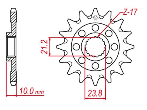 GROSSKOPF WYPRZEDAŻ ZĘBATKA PRZEDNIA 2160 14 SUZUKI RMZ 450 '13-'20 (+1) SAMOOCZYSZCZAJĄCA (JTF1443.14SC)* (ŁAŃC. 520) GROSSKOPF WYPRZEDAŻ ZĘBATKA PRZEDNIA 2160 14 SUZUKI RMZ 450 '13-'20 (+1) SAMOOCZYSZCZAJĄCA (JTF1443.14SC)* (ŁAŃC. 520)