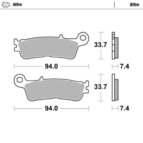 MOTO-MASTER KLOCKI HAMULCOWE SINTER METAL ENDURO: 21 (NITRO) PRZÓD / PRZEDNIE KH755 FANTIC XX 125, XEF/XXF 250/450, XEX 250 '22- MOTO-MASTER KLOCKI HAMULCOWE SINTER METAL ENDURO: 21 (NITRO) PRZÓD / PRZEDNIE KH755 FANTIC XX 125, XEF/XXF 250/450, XEX 250 '22-