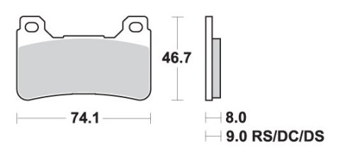 SBS KLOCKI HAMULCOWE KH390 TRACK AND SPORT SINTER KOLOR ZŁOTY (ZAMIENIA MIESZANKĘ RS) SBS KLOCKI HAMULCOWE KH390 TRACK AND SPORT SINTER KOLOR ZŁOTY (ZAMIENIA MIESZANKĘ RS)
