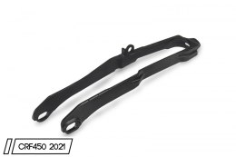 UFO ŚLIZG ŁAŃCUCHA HONDA CRF 250 R '20-'25 , CRF 250 RX '21-'25 , CRF 450 R / RX '19-'25 KOLOR CZARNY