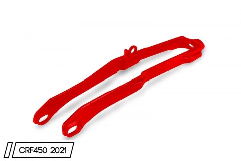 UFO ŚLIZG ŁAŃCUCHA HONDA CRF 250 R '20-'25 , CRF 250 RX '21-'25 , CRF 450 R / RX '19-'25 KOLOR CZERWONY