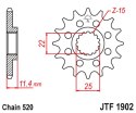 JT ZĘBATKA PRZEDNIA 1252 13 KTM LC4 400/600/620/640/690 (125213JT) (ŁAŃC. 520)