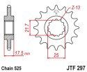 JT ZĘBATKA PRZEDNIA 2041 14 HONDA CB 500 '94-'03, CBF 500 '04-'08 (204114JT) (ŁAŃC. 525) (-1)