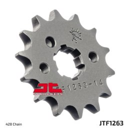 JT ZĘBATKA PRZEDNIA 263 12 SUZUKI RM 80/85, YAMAHA XT 125 R/X (26312JT) (ŁAŃC. 428)