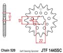 JT ZĘBATKA PRZEDNIA 423 13 KAWASAKI KX 125 '94-'07 SAMOOCZYSZCZAJĄCA (42313JT) (ŁAŃC. 520)