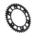 JT ZĘBATKA TYLNA 4400 43 ALUMINIOWA HONDA CBR 600/900/929/954/1000 (440043JTA) (ŁAŃC. 520) KOLOR CZARNY