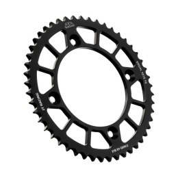 JT ZĘBATKA TYLNA 4486 49 ALUMINIOWA RACELITE KTM SX 85 '04-'24, 105 XC '07-'11 (448649JTA) (ŁAŃC. 428) KOLOR CZARNY
