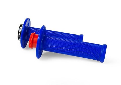 RACETECH (RTECH) MANETKI R20 LOCK-ON (22+25MM) KOLOR NIEBIESKI + 8 ADAPTERÓW ROLGAZU RACETECH (RTECH) MANETKI R20 LOCK-ON (22+25MM) KOLOR NIEBIESKI + 8 ADAPTERÓW ROLGAZU