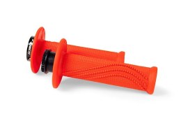 RACETECH (RTECH) MANETKI R20 LOCK-ON (22+25MM) KOLOR POMARAŃCZOWY NEON + 8 ADAPTERÓW ROLGAZU