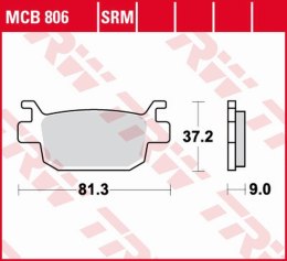 TRW ZF KLOCKI HAMULCOWE KH415 SINTER HONDA SILVER WING 125 07-13, TYŁ